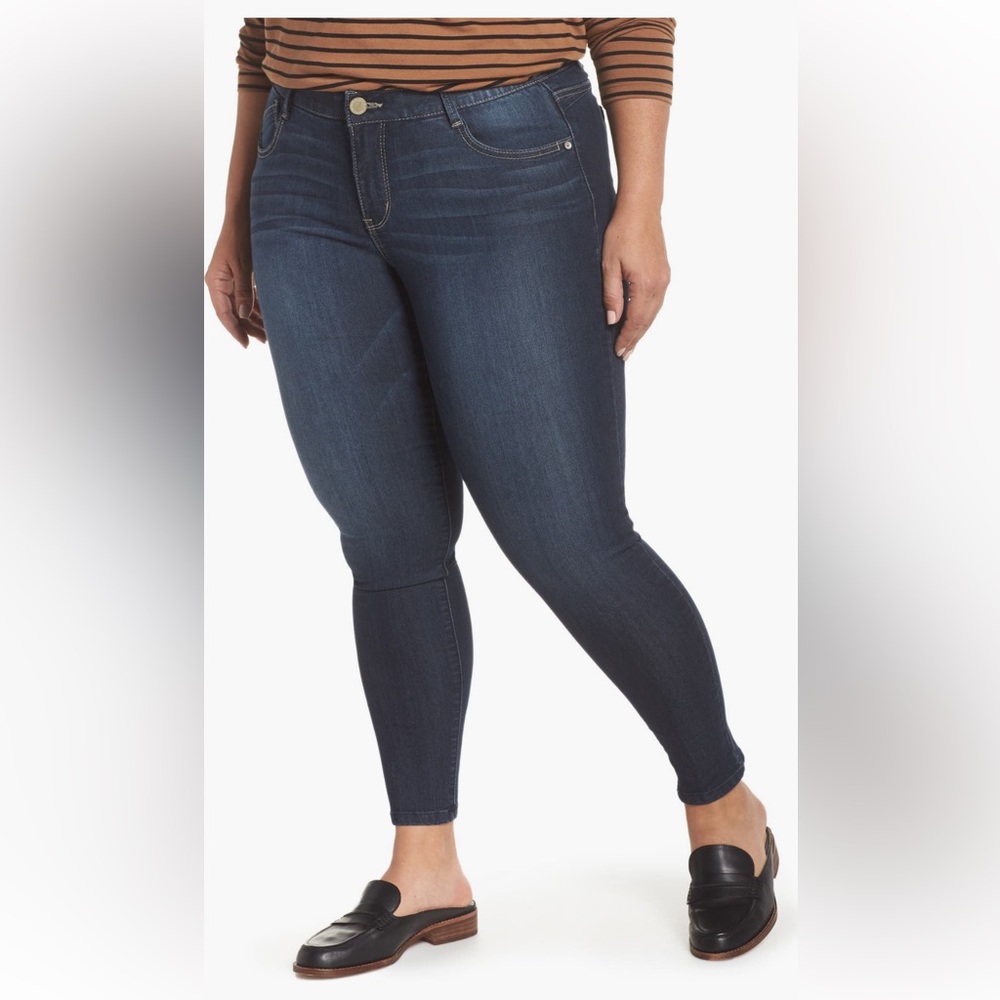Wit & Wisdom Ab Solution Stretch Skinny Jeans Size 18W